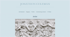 Desktop Screenshot of jonathoncoleman.com